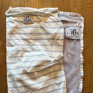 The Ollie World White Striped Kids Sleep Sack